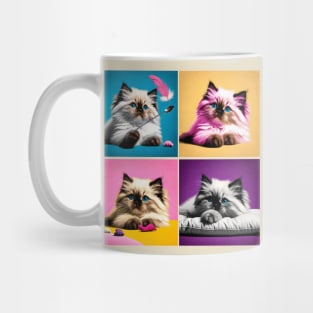 Himalayan Pop Art - Cute Kitties Mug